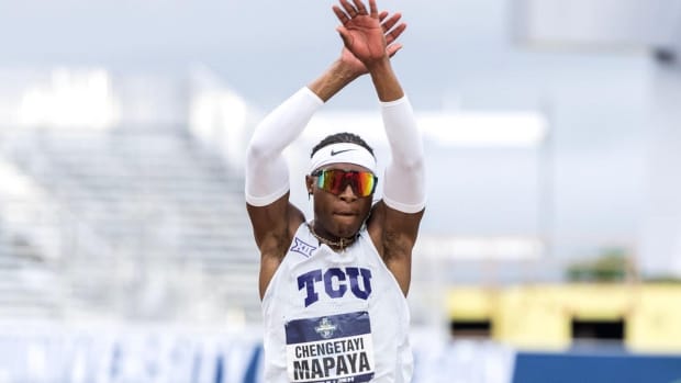 Chengatayi Mapaya of TCU Track & Field at the NCAA Championships